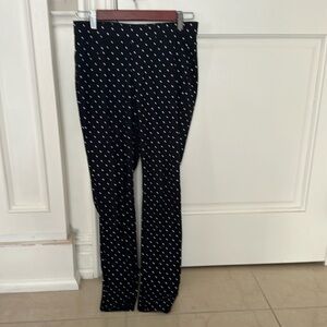 Black and White Polka Dot Women's Pants